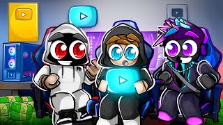 We became THE BIGGEST YOUTUBERS  In Roblox YouTube Simulator