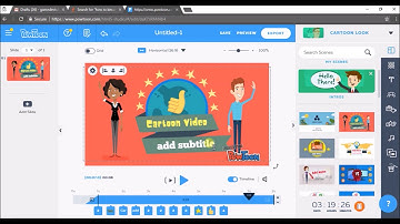 How to create a cartoon Animation  video