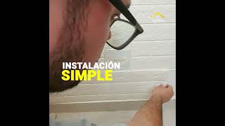 INSTALACIÓN DE PANELES 3D ADHESIVOS PARA PAREDES