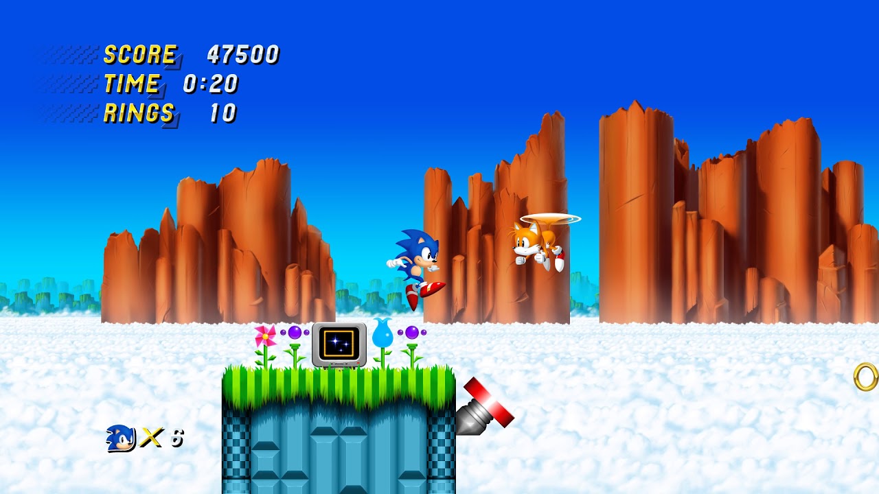 Sonic The Hedgehog Classic 2 (v0.9.06xx)  100% Playthrough As Tails + C.M.  Preview (1080p/60fps) 