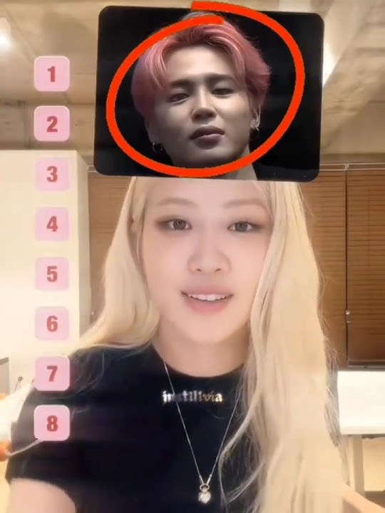 Rosé choose jimin😱👀 #jimin #rosé #jirosé #bts #blackpink #vsoo #liskook #shorts