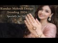 Live Kundan Mehndi tutorial|Trending 2026 | DIY Kundan Mehndi for Eid | Easy Hand Design