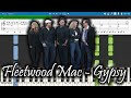 Fleetwood Mac - Gypsy [Piano Tutorial | Sheets | MIDI] Synthesia