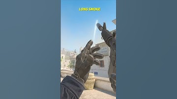 Long Smoke From Short That Every Dust 2 Player Must Know CS2 #shorts