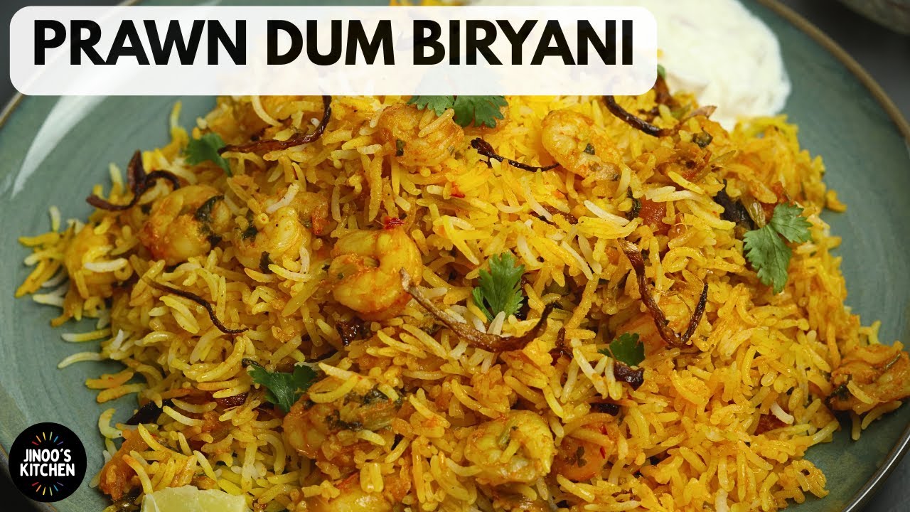 Prawns Biryani Perfect Recipe Indian Style | Prawn Biryani | Shrimp Biryani Recipe