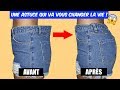 Ajuster un pantalon au niveau de la taille en 5 min !