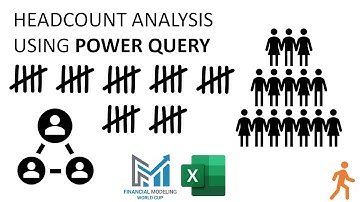Headcount analysis using Power Query (Financial Modeling World Cup question from January 2021)
