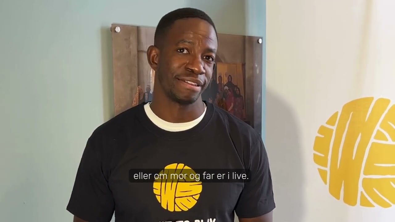 Mushaga Bakenga ambassadør for Right To Play