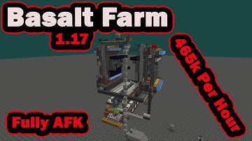 Minecraft Basalt Generator Farm 465K Per Hour | Building Tips, WDL & Litematic in Description 1.17+