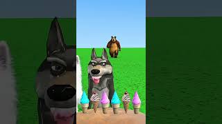 Bear X Wolf  Scaryteacher Funny Candy scaryteacher3d funny familyfun gamespeed gameplay