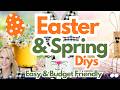 Must Try Super Easy Spring &amp; Easter DIYS for Small Spaces on a Budget