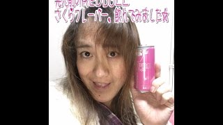 発売前に入手✩REDBULL さくらフレーバー✩飲んでみました　ピンクのレッドブル