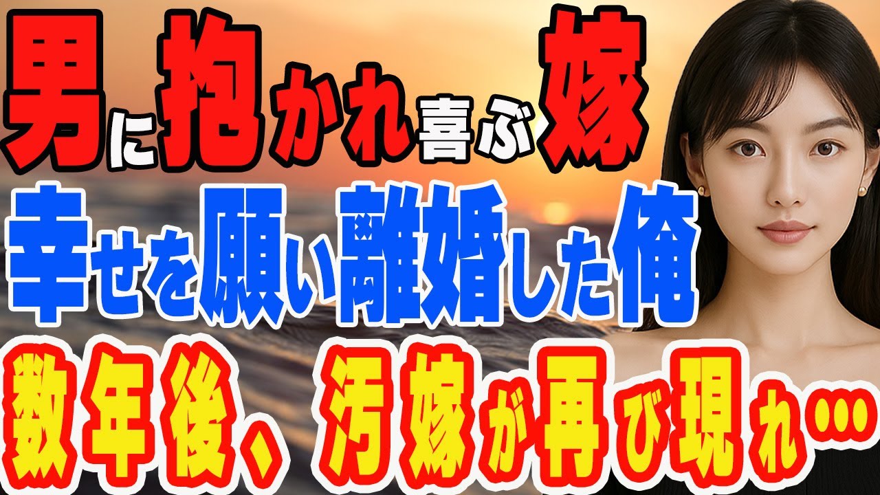 Outline Video 【修羅場】最愛の嫁が他の男に抱かれ喜び幸せそうな顔をしていた『あいつこんな顔するんだな…』潔く身を引き離婚、数年後俺の前に再び姿を現し…【スカッと】