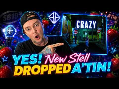 Stell of SB19 - Crazy ( Reaction ) OFFICIAL LYRIC VIDEO