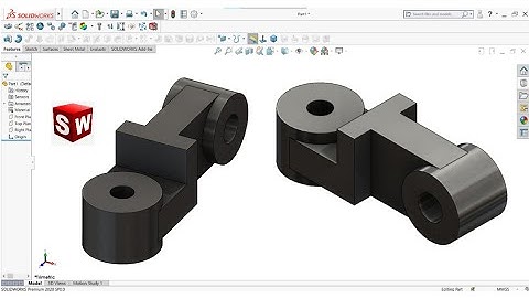 Solidworks Tutorial for Beginners: Part 41 | Extrude Boss, Extrude Cut | Cad Cam Design Tutorials