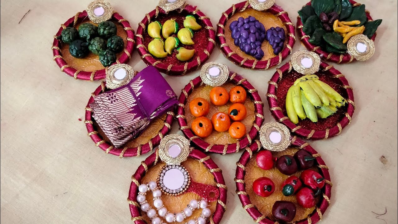 miniature thamboolam plates decoration YouTube