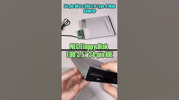 How to connect an old-school 3.5" Floppy Drive to a modern PC