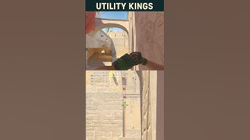 CS2 Mirage A ramp smoke from Jungle