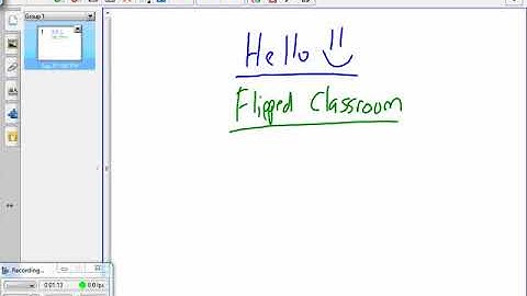 Flipped Classroom video