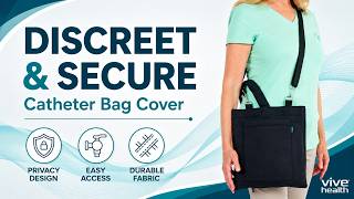 Best Discreet Catheter Bag Cover for Wheelchairs, Walkers, & Wearable Use screenshot 5