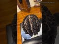 Barrel Loc Style👑 #locs #hairstylist #wicks #batonrouge #viralvideo #shorts #luxuryhairhaven