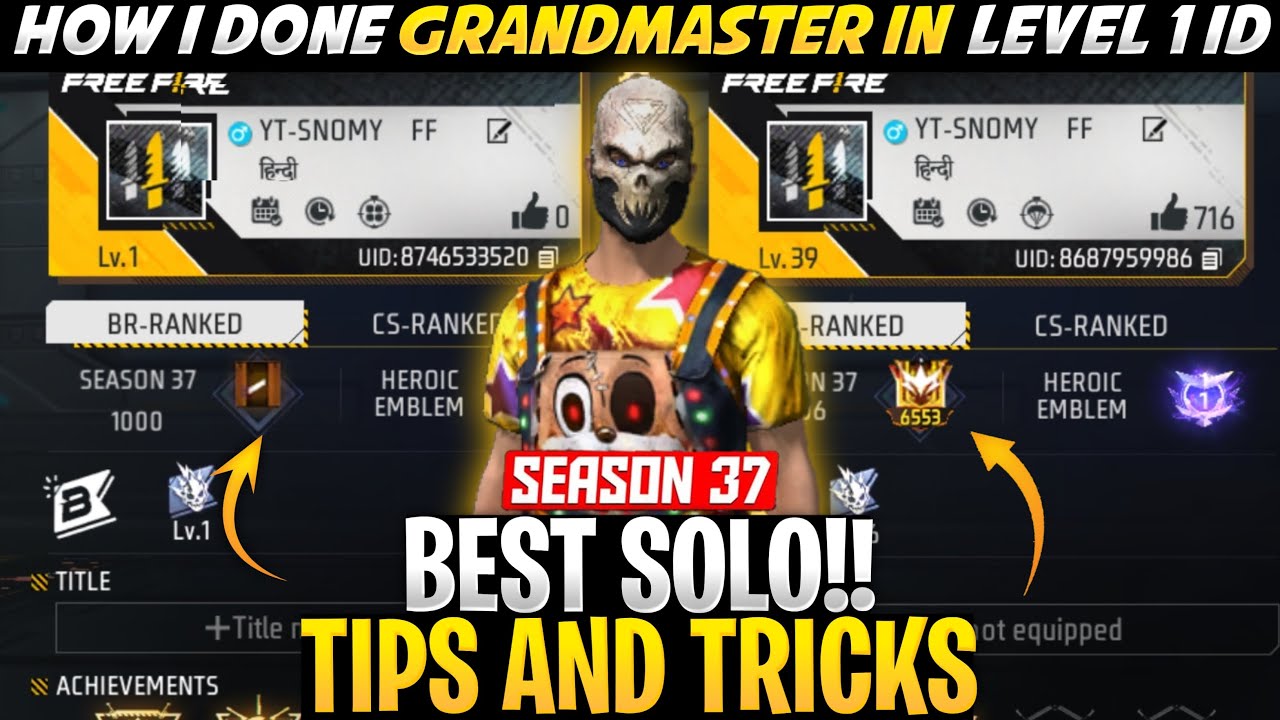 Solo Rank Push Best Tips and Tricks To Reach Grandmaster | Road to ...