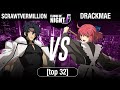 Climax of Night F [breakadawn] | Top 32 | ScrawtVermillion (Kouma) VS. DrackMae (Kohaku) | MBTL