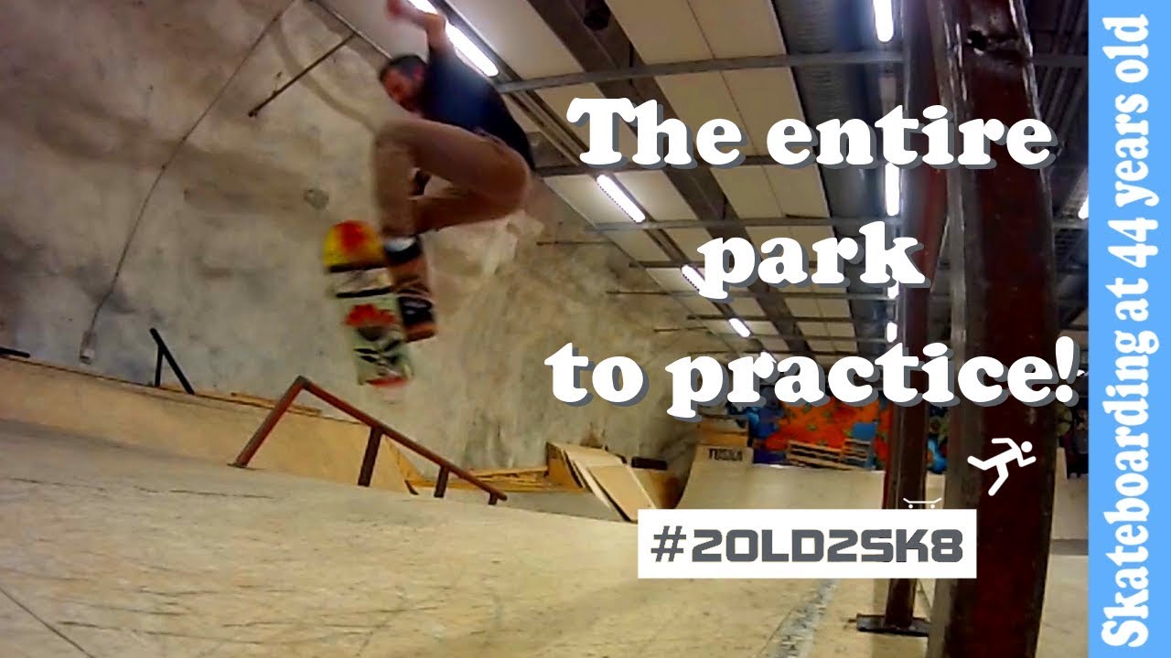 The all park to practice and my trick for the Challenge 