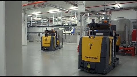 Jungheinrich Automated Guided Vehicles at AVO spice specialists