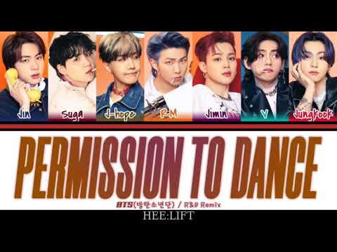 Bts - Permission To Dance Lyrics