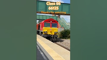Powerful Class 66 from DB Cargo Delivers Incredible Tones #trainspotting #trains #db #class66