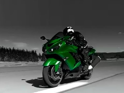 Kawasaki ZZR 1400 2012 Studio Video