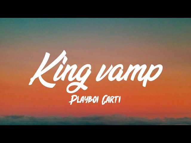 KING vaMP. 🧛🏿🖤 #playboicarti - Playboi Carti Brasil