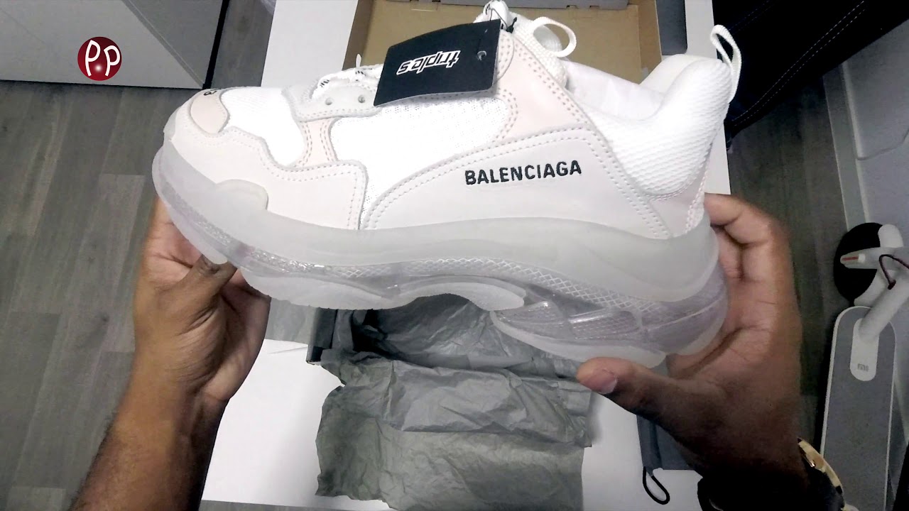 日本販売店 Balenciaga Triple s clear sole スニーカー