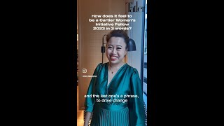 Up close with Cartier Women's Initiative 2023 Fellow Mint Lim