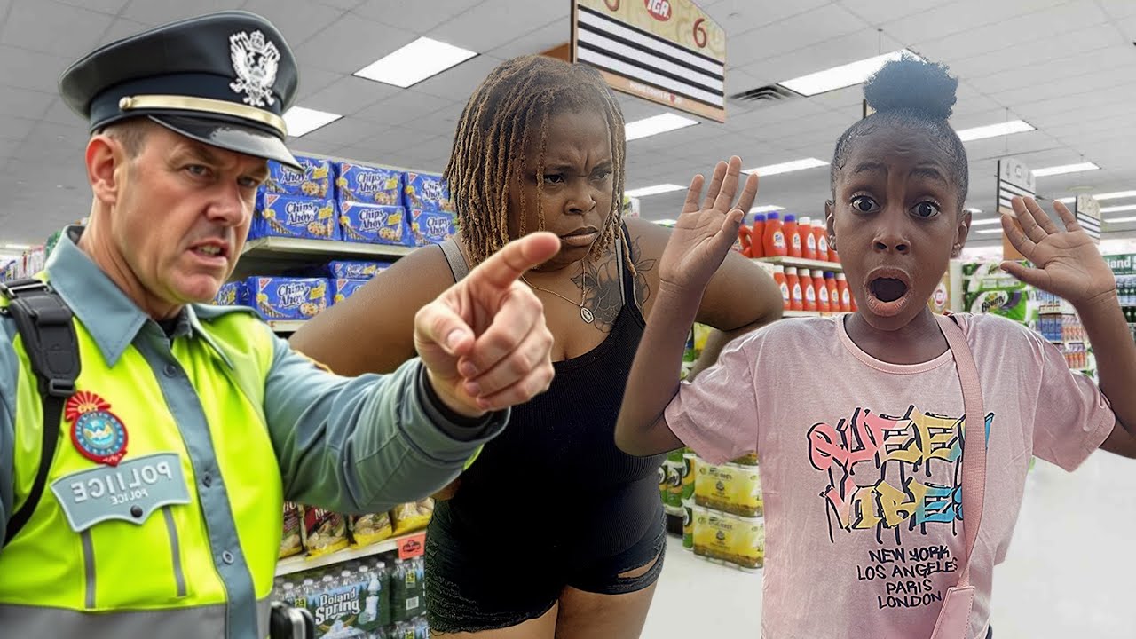 GIRL Gets CAUGHT STEALING From The STORE, She Learns A Lesson - YouTube