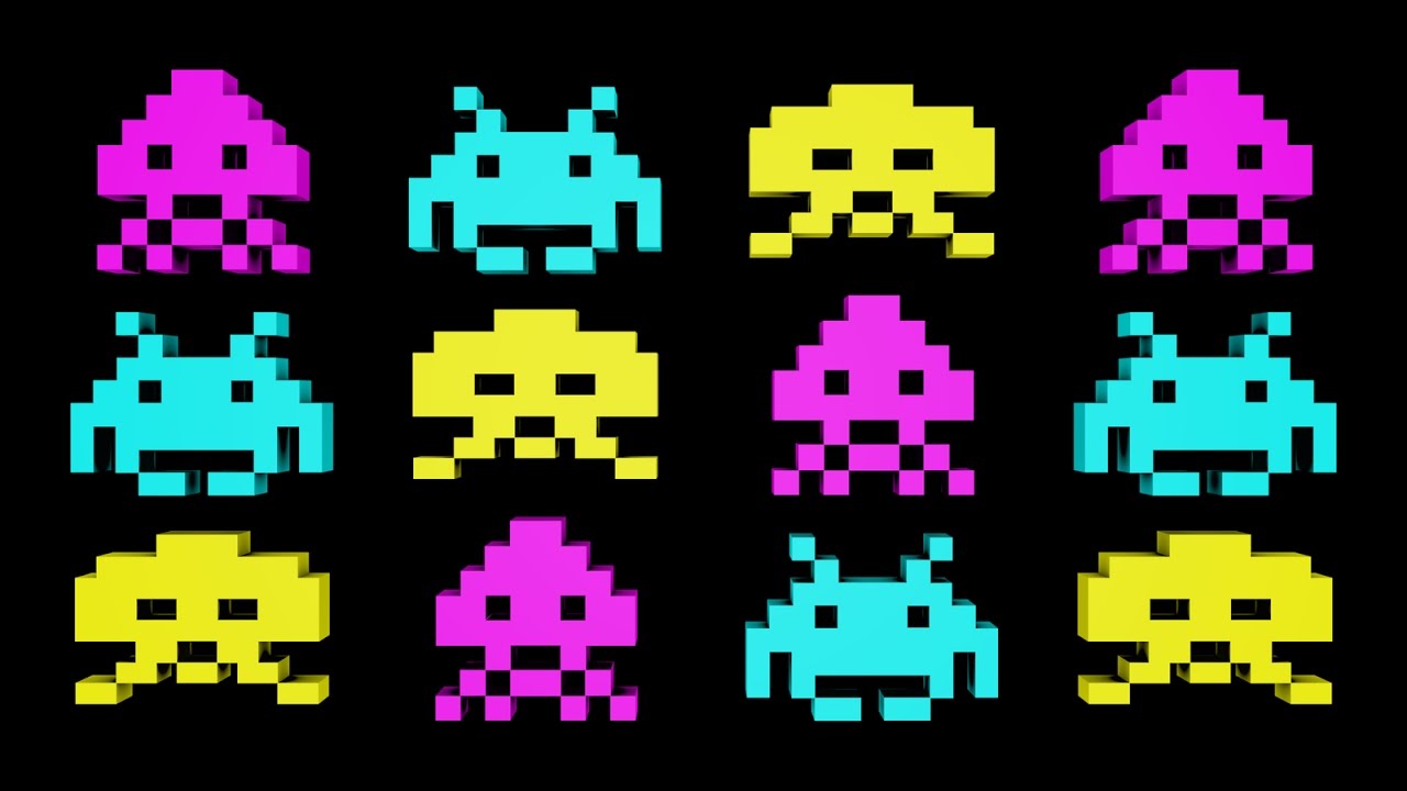 8 bit video game