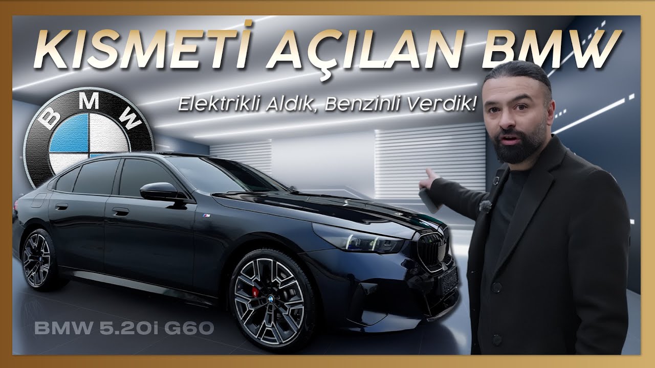 AYLARDIR KISMETİNİ ARAYAN BMW G60 5.20i ARACIMIZI ANKARA'YA TAKİPÇİMİZE SATTIK!