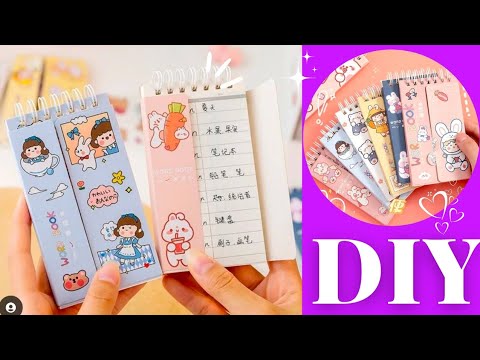 🌈DIY kawaii diary /School hacks/ Easy to make/ Paper crafts#diy #crafts ...