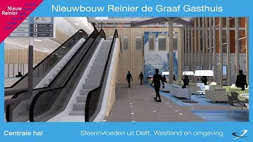 animatie over nieuwe Reinier de Graaf ziekenhuis