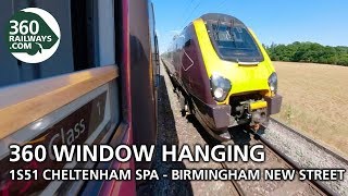 1S51 Cheltenham Spa to Birmingham New Street HST in 360º (View in 4K)
