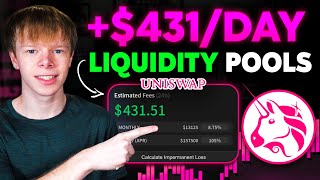 $431 Per Day From Uniswap v3 Liquidity Pools (Passive Income)