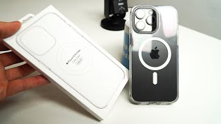 Original Apple Clear Case with Magsafe for iPhone 14 Pro Max | Unboxing & Fitment ✔
