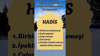 İnsan Şu Beş Şeyi̇ Helal Saydiği Zaman Zi̇yandadir