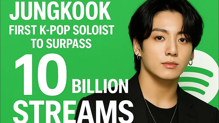 Jungkook is the first K-pop soloist to surpass 10 billion streams on Spotify ✨💫📈#bts#Jeon Jungkook