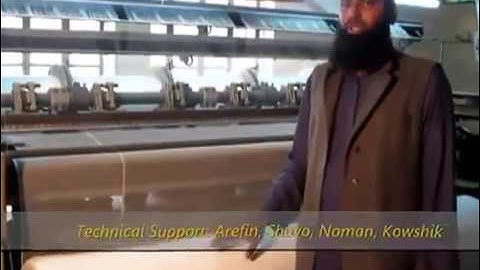 Tricot Warp Knitting Machine tutorial from BUTex by Emdad Sir | #BappiFied