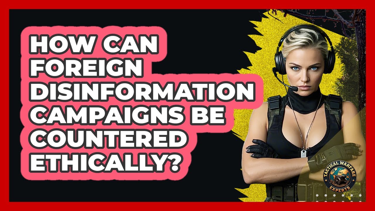 How Can Foreign Disinformation Campaigns Be Countered Ethically? - Tactical Warfare Experts
