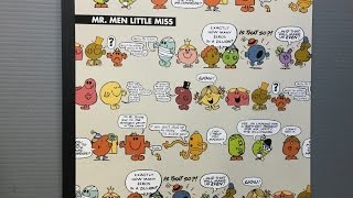 Sanrio Mr Men LIttle Miss Notebook in Japan