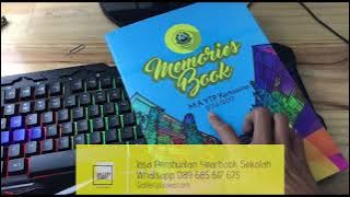 Soft Cover Cetak Buku Kenangan Sekolah | Cetak Buku Kenangan Sekolah di Surabaya