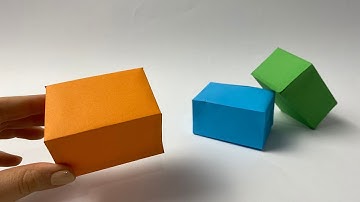 How to make a Rectangular Prism | Do it easily